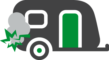 caravan schade icon